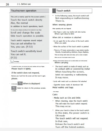 toyota century 2019 2020 & -2021 navigation manual